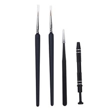 4Pcs Shaft Switch Lube Brush Clamp Tweezers Tool for Cherry Kailh MX Keyboard b picture