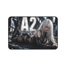 Neoprene Mouse Mat Featuring A2, Desk Pad for Keyboard and Computer picture