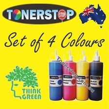 4x INTEC CP2020 CP 2020 PRO TONER CARTRIDGE REFILL CMYK picture