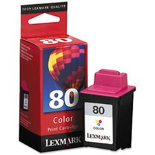 Lexmark 80 (12A1980) Color Ink Cartridge GENUINE NEW  picture