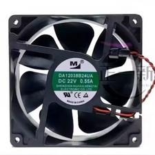 1PCS DA12038B24UA DC22V 0.55A 2-Pin Silent Cooling Fan picture