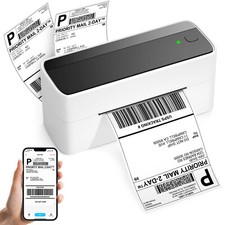 Phomemo PM-241BT Shipping Labels Printer 4 x 6 Label Printer Thermal Printer US picture