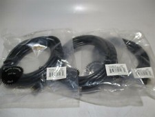 Inland (PC5-BK-15) Black 15ft. CAT5e UTP Ethernet Network Patch Cord - Lot of 3 picture