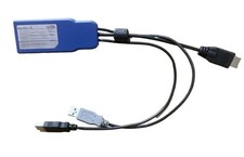 HDMI Dual USB KVM Over IP Adapter Server Remote Control Access Dongle picture