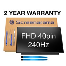 Sharp LQ156M1JW03 LQ156M1JW04 240Hz IPS LCD Screen + Tools SCREENARAMA *FAST picture