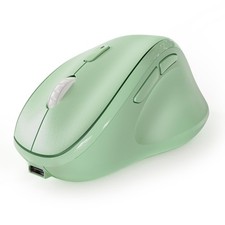 Micropack Ergonomic Vertical Wireless Bluetooth Mouse Rechargeable Green picture