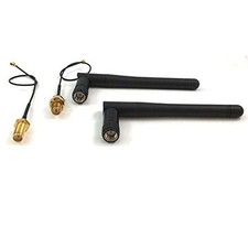 2pcs 433mhz Antenna RF SMA Male Connetcor High Gain 3dbi + 2pcs u.fl ipx to SMA picture