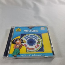 School Zone: Time, Money & Fractions VG (Win/ Mac), CD ROM -   picture