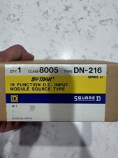 NEW SQUARE D 8005 DN-216 SY/MAX 16 FUNCTION DC INPUT MODULE A1 24VDC BHN picture