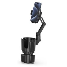 Phone Holders for Your Car, 2 in 1 Universal Stable Cup Car Phone Holder Black picture