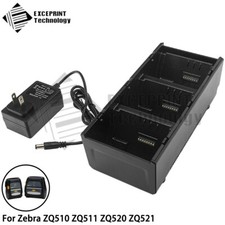 ✅ 3-Slot Battery Charging Cradle Kit for Zebra ZQ510 ZQ511 ZQ520 ZQ521 Printer ✅ picture