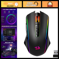 Wireless Gaming Mouse - Bluetooth Tri-Mode, RGB Lighting, 12000 DPI Precision picture