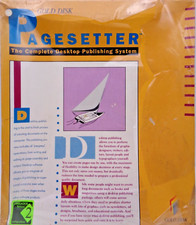 COMMODORE AMIGA -- PAGESETTER (GOLD DISK) #NOS #SEALED picture