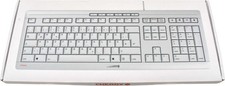 Cherry USB Stream Keyboard JK-8500EU-0/03 US INT QWERTY Wired White NEW NEW picture