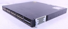 Cisco  WS-C3650-48FWD-S  2x10G 48 Port Gigabit Network Switch with Single PSU picture