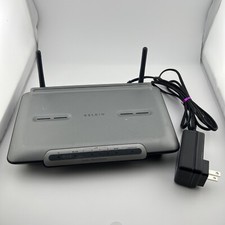 1C Belkin Wireless G Router F5D7230-4 4 LAN Ports Version 1112 picture