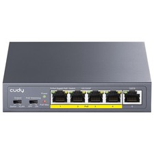 1 PCS GS1005P 5 Port Gigabit PoE Switch 4 PoE+ 60W Desktop Wall Plug And Play picture