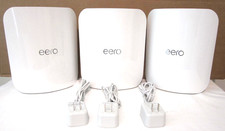 EERO Max 7 Tri-Band Mesh WiFi 7 System 3 Pack 10GbE Router V010001 White Tested picture