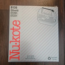 Nukote B136 Replacement Ribbon for Olivetti ET201 ET221 SC183 08-2221-250 picture