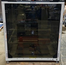 Elegoo OrangeStorm Giga w/ Spool Holder, Clearview Plastics V1 Tinted Enclosure picture