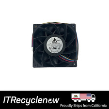 Brand NEW Delta 120mm 12V 3.5A 4pin 230CFM PWM High Air Flow case fan 6600 PPM picture
