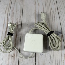 60W Replacement MagSafe Power Adapter White A1184 - OEM Genuine picture