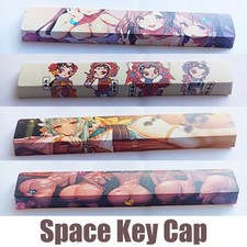 PBT Space Key Cap Mechanical Keyboard Keycaps Spacebar 6.25U Multiple Pattern LC picture