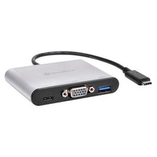 Silverstone EP06C USB3.1 Type-C, USB3.0 TYPE-A, USB TYPE-C (Charging), VGA picture