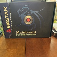 Biostar P4M80-M4, Intel Motherboard. In Originally Packaging picture