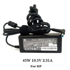 Genuine OEM 45W Blue tip AC Adapter Charger HP 740015-002 741727-001 4.5*3.0mm picture