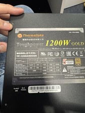 Thermaltake Toughpower Gold PS-TPD-1200MPCGUS-1 Power Supply 1200W - Black picture