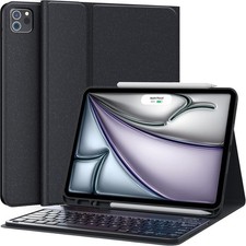 CHESONA Keyboard for iPad Air 13 (M3/M2, 2025/2024), iPad Pro 12.9 inch Case picture