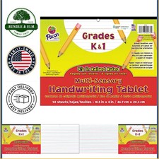 Manual Writing Tablet, Multi-Sensory Design with 40 Sheets for Learning to Write picture