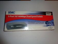 NEW - SMC Networks 5 Port 10/100 Mbps Dual Speed Switch picture