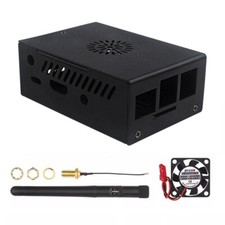 New Orange Pi 3B Metal Case Aluminum Alloy Box With Cooling Fan Cooling Case picture