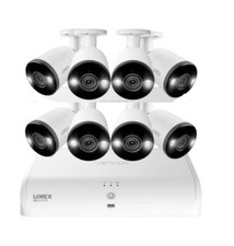 New Lorex Fusion 4K 16-Channel 1TB NVR System 8 Smart Security Lighting Cameras picture