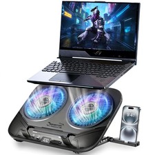 Upgraded Laptop Cooling Pad with Dual TEC Cooler, Gaming Laptop Cooler, 2 Pow... picture