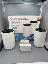 TP-Link Deco XE75 Pro AXE5400 WiFi 6E Tri-Band Mesh System 2-Pack 2.5G OPEN BOX picture