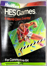 NIB HESGames 6 World Class Events Disk based C64/128 HesWare 1984 picture