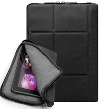 Black Nylon Soft Tablet Sleeve Travel Case Cover For 11