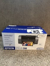 Epson Stylus C68 Color Inkjet Printer New in Box Vintage Discontinued picture