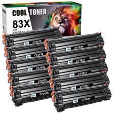 10x CF283A CF283X Toner Compatible with HP LaserJet Pro MFP M127fn M225dn M225dw picture