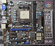MSI FM2-A75MA-E35 Socket FM2 DDR3 SDRAM Desktop Motherboard With I/O Shield picture