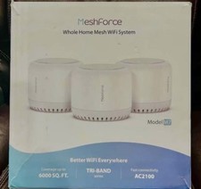 Meshforce M7 Tri-Band Whole Home Mesh Wi-Fi System - Pack of 3, White picture