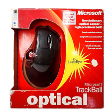 Microsoft Trackball Optical 1.0 PS2/USB Compatible X05-42214 - Partially Works picture