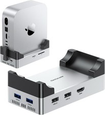 Mac mini M4 Dock with 10Gbps 8TB NVMe SSD Enclosure, Silver picture