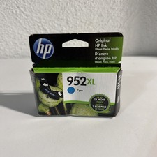 Genuine HP 952XL Cyan High Yield Ink Cartridge (L0S61AN) Exp. 08/21 picture