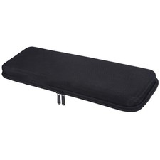 Reusable Protective Hard Plastic Keyboard Case with Zipper for Travel Storage picture