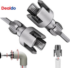 Internal & External Pipe Threading Tool(1/2'' 3/4'' Dies), 2025 New Function Pip picture
