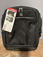 FUL Agent Laptop Backpack Black Padded Polyester Fits 15 in Laptop picture